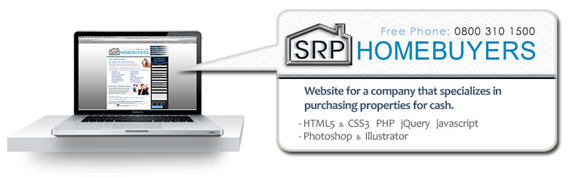 holding page for a property refurbishments website