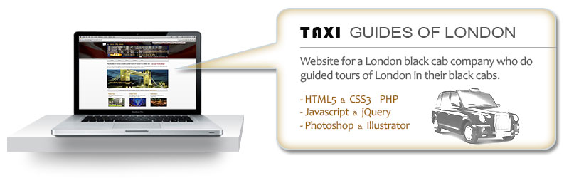 Taxi Guides of London website